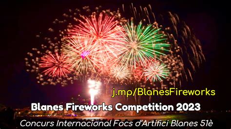 trans blanes|Blanes 2023 Fireworks Competition: A Visual Extravaganza You .